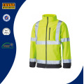 Softshell wasserdichte Hi Vis Jacke mit reflektierenden Streifen